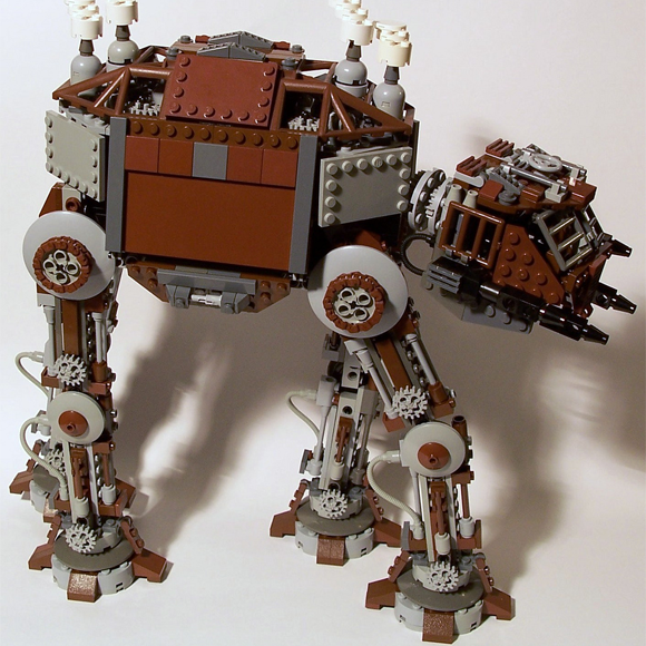 A steampunk AT-AT by M<0><0>DSWIM