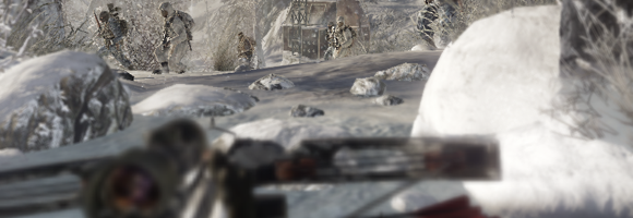 Lying low in the Soviet winter in 'Call of Duty: Black Ops' (Treyarch 2010)