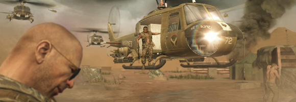 Arriving in the Vietnam theatre in 'Call of Duty: Black Ops' (Treyarch 2010)