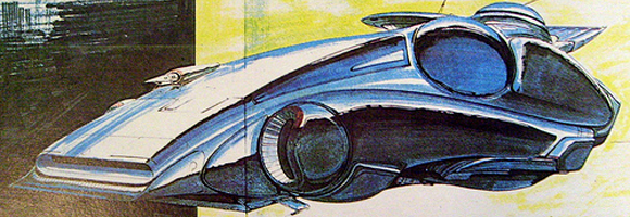 Police spinner design by Jim Burns