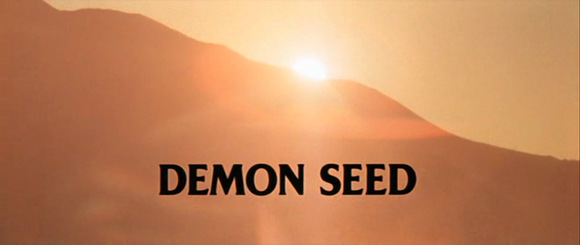 Title card of 'Demon Seed' (Cammell 1977)