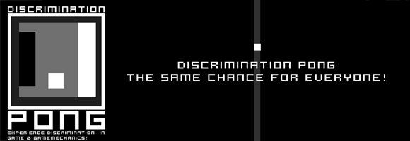Discrimination Pong