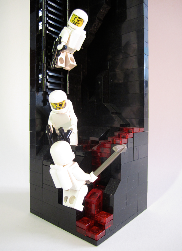 My first Lego vignette 'infiltration'
