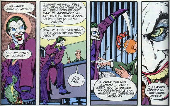 The Joker in Strange Apparitions
