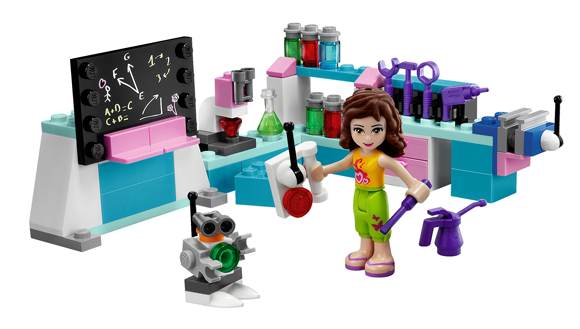 LEGO friends set 3933 'Olivia's Inventor's Workshop'