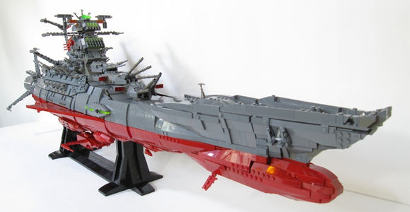 Space Battleship Yamatao, a moc by Mark Rodrigues