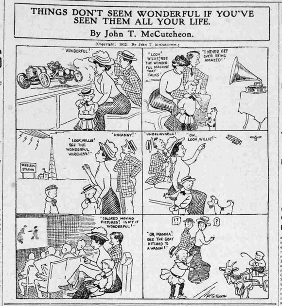 1912 cartoon by John T. McCutcheon